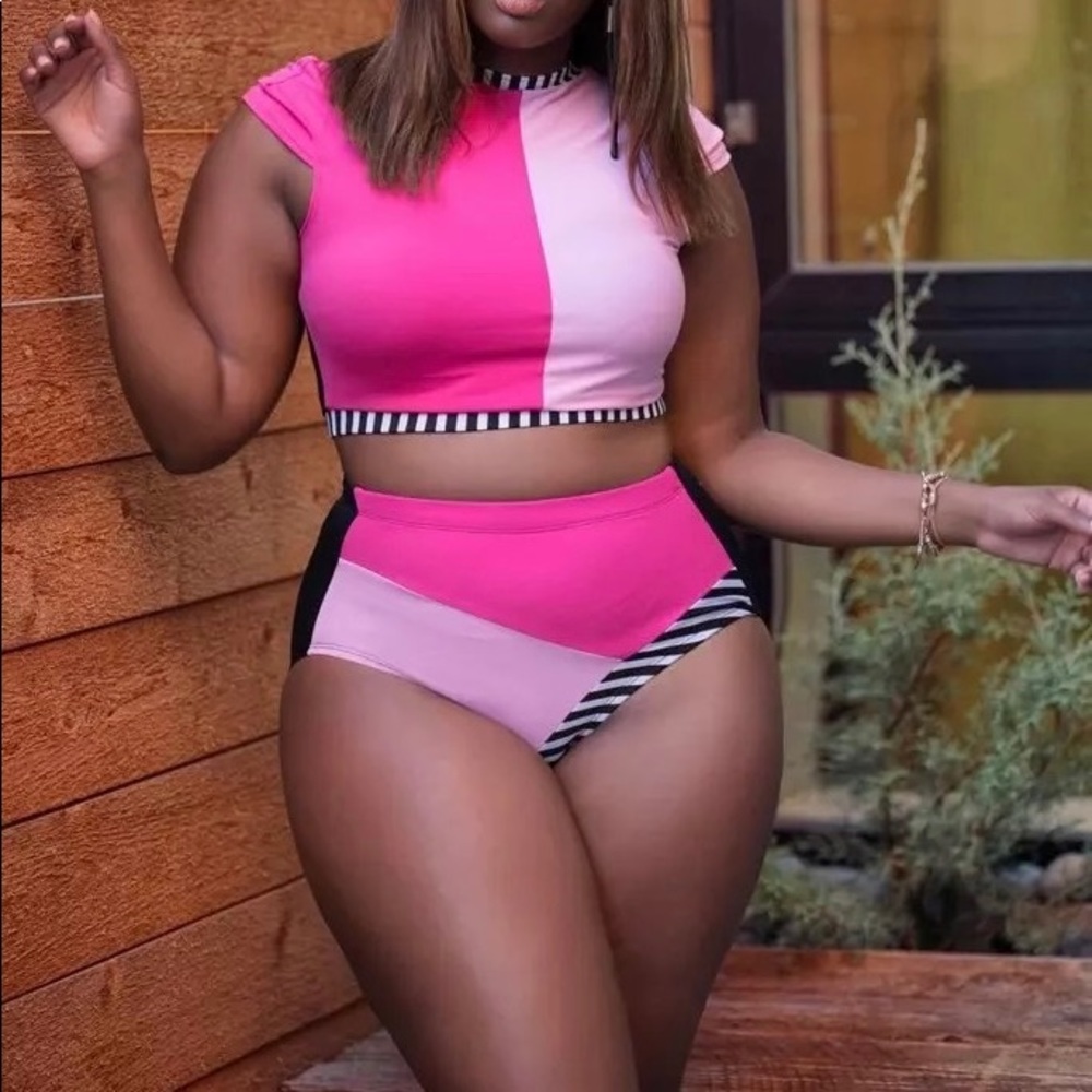 2 piece plus size Bathing suit